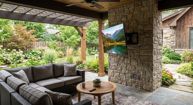 Outdoor Tv Mounting in Conroe, TX