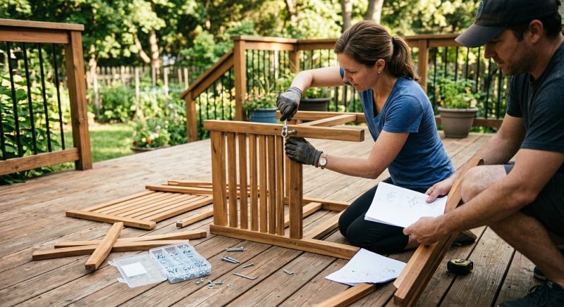 Deck Furniture Assembly in Kansas City, KS