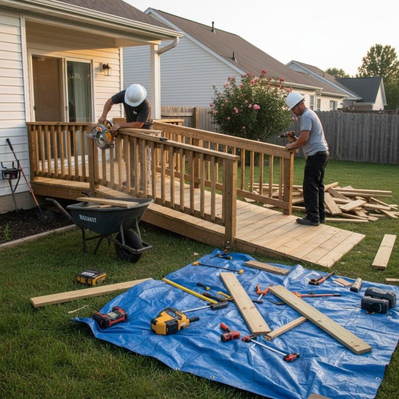 Disability Ramp Repair in Conroe, TX