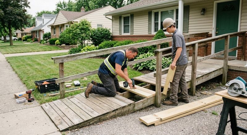 Disability Ramp Repair in Littleton, CO