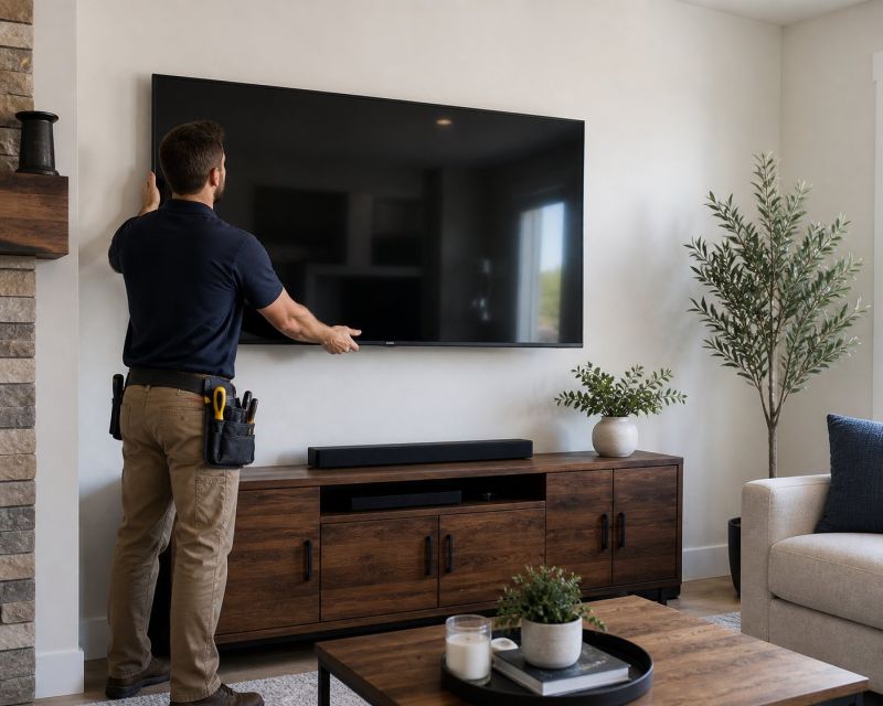 Flatscreen Tv Mounting in Olathe, KS