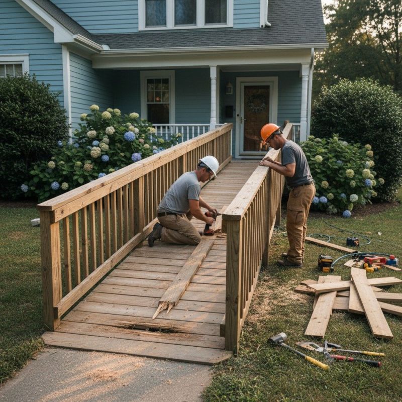 Handicap Ramp Repair in Littleton, CO