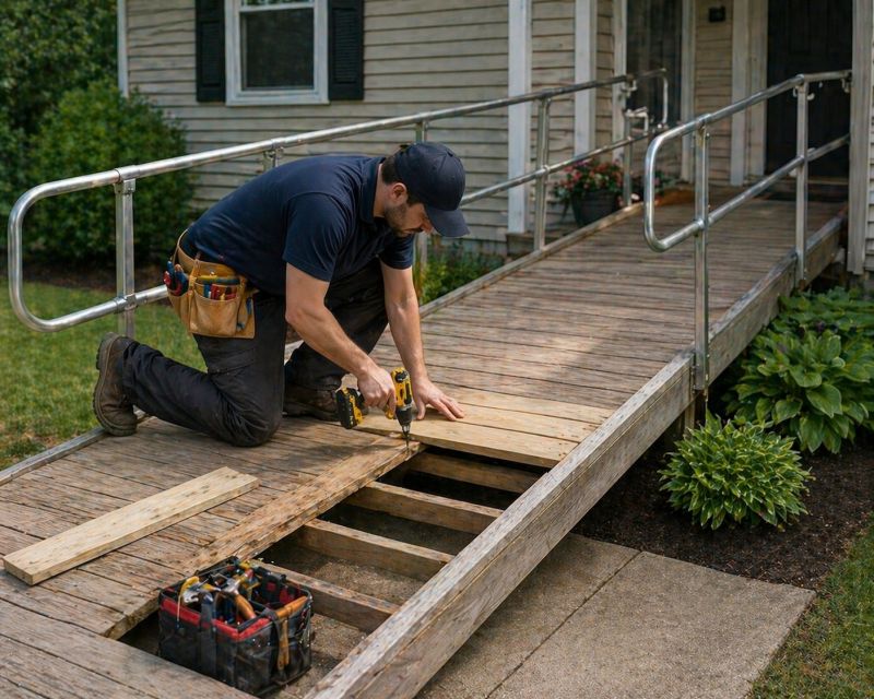 Handicap Ramp Repair in Kansas City, KS