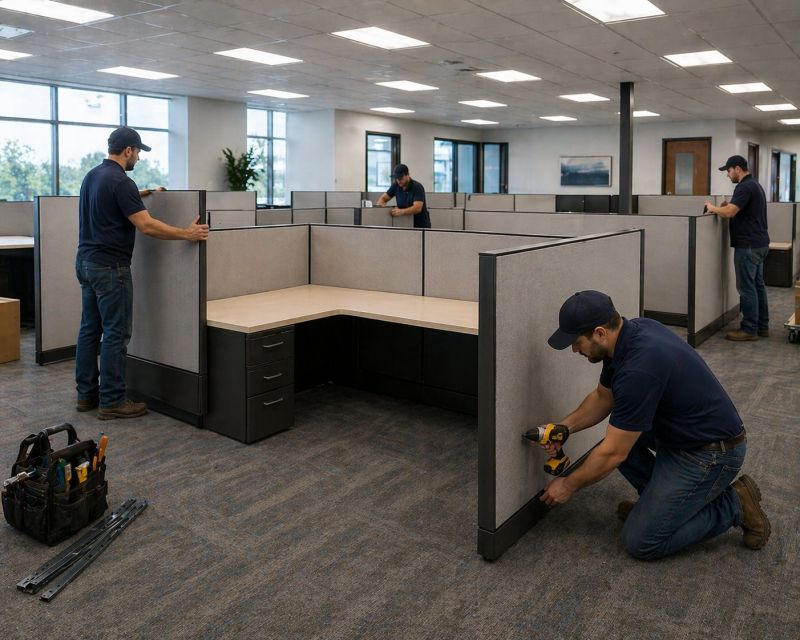 Office Workstation Assembly in Kansas City, KS