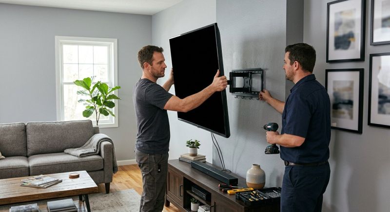 Television Hanging Service in Olathe, KS